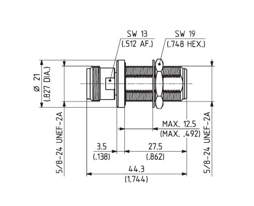 HuberSuhner/Adapter/34_N-50-0-51/193_NE